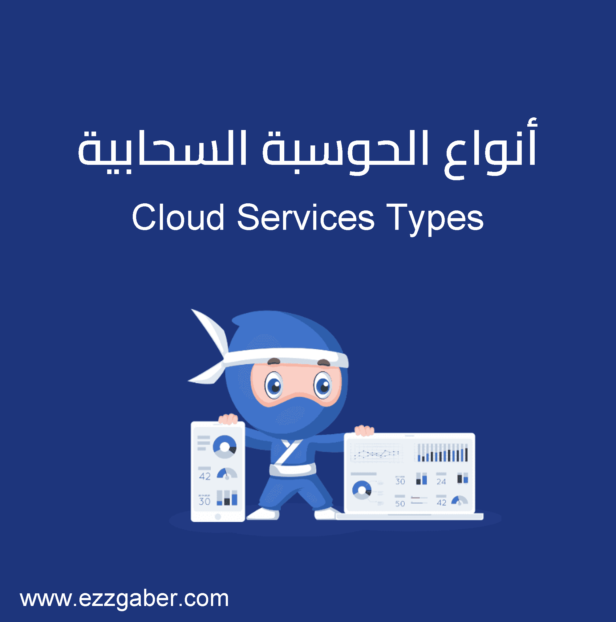 أنواع الحوسبة السحابية – عز جابر | Cloud Services Types – Ezz Gaber